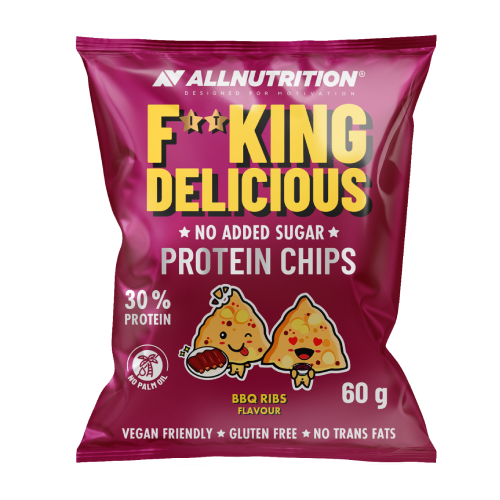 Proteinski čips z okusom BBQ, 60 g