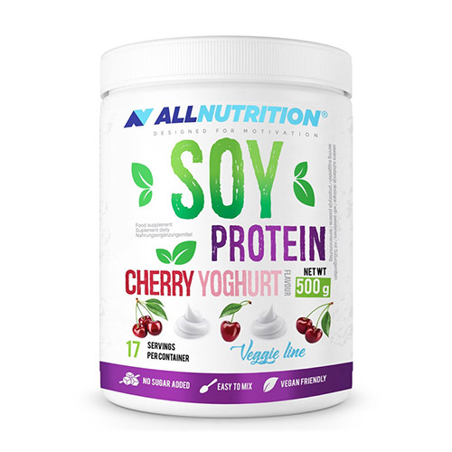 Sojini proteini – češnja in jogurt