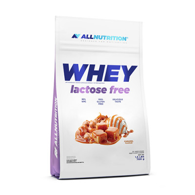 WHEY Lactose Free, proteini iz sirotke brez laktoze – karamela