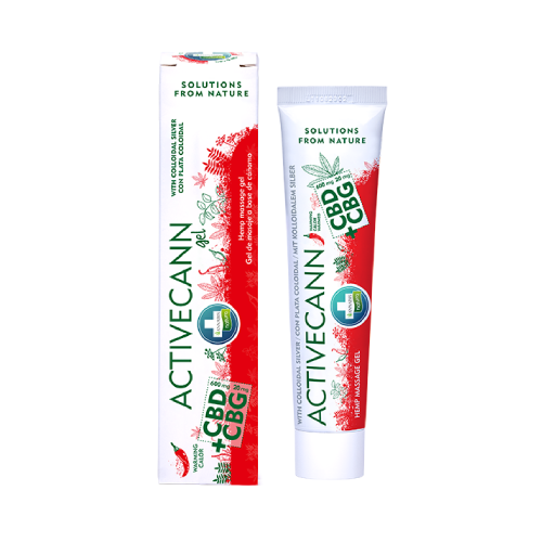 Activecann – grelni konopljin gel s CBD in CBG