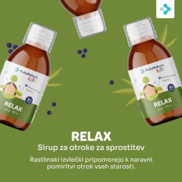 3x Relax – Sirup za otroke za sprostitev, skupaj 450 ml