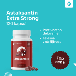 3x Astaksantin Extra Strong, skupaj 360 kapsul
