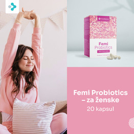 3x Femi Probiotics – za ženske, skupaj 60 kapsul