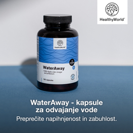 WaterAway – kapsule za odvajanje vode, 180 kapsul