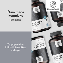 3x Črna maca kompleks 5000 mg, skupaj 540 kapsul