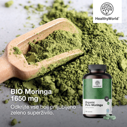 3x BIO Moringa 1650 mg, skupaj 540 kapsul