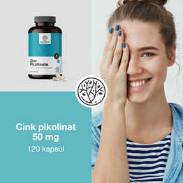 3x Cink pikolinat 50 mg, skupaj 360 kapsul