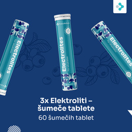 3x Elektroliti – šumeče tablete, skupaj 60 šumečih tablet