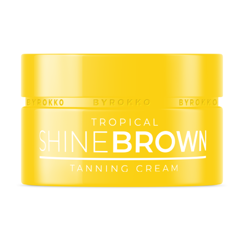 Shine brown krema za porjavitev – Tropical, 190 ml