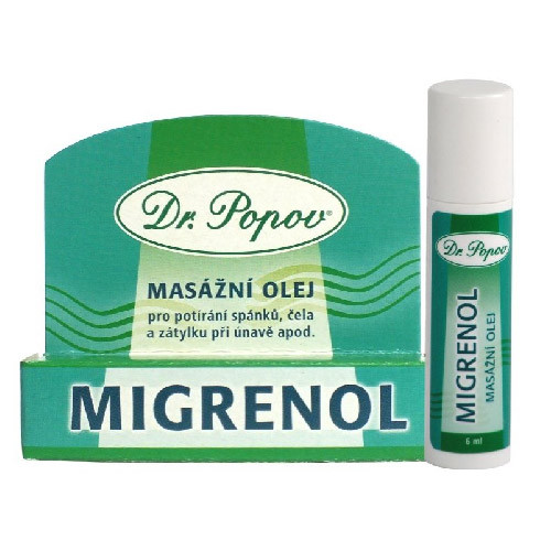 Migrenol roll-on masažno olje