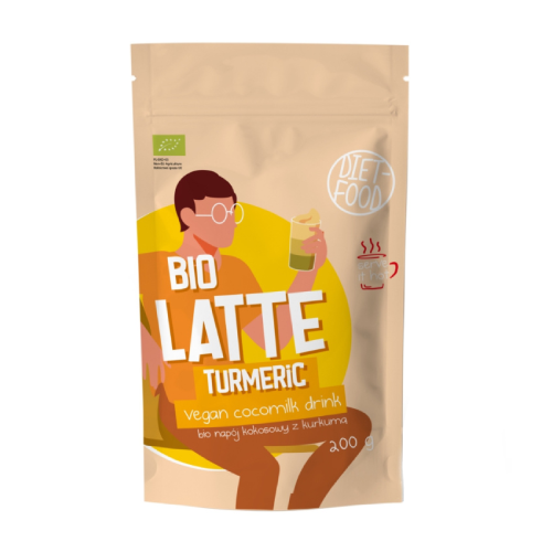 BIO Kurkuma napitek (latte) v prahu