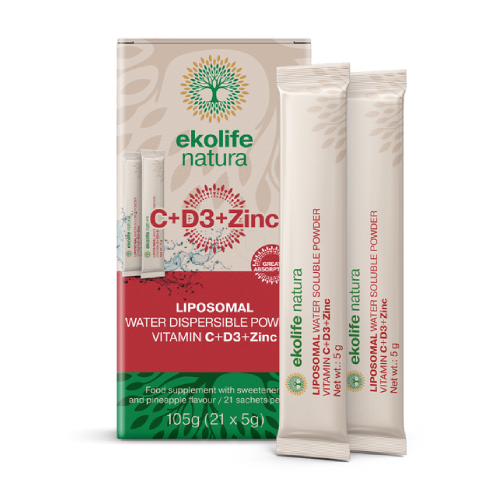 Liposomski vitamin C + D3 + cink