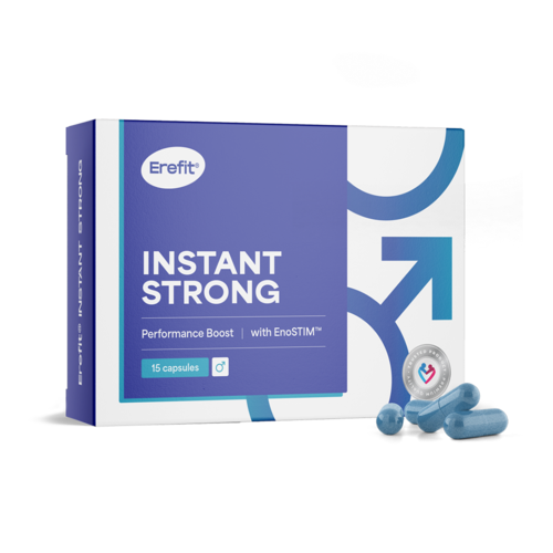 INSTANT STRONG – Performance Boost, kompleks za moške, 15 kapsul