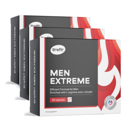 3x Men Extreme – kompleks za moške, skupaj 60 kapsul