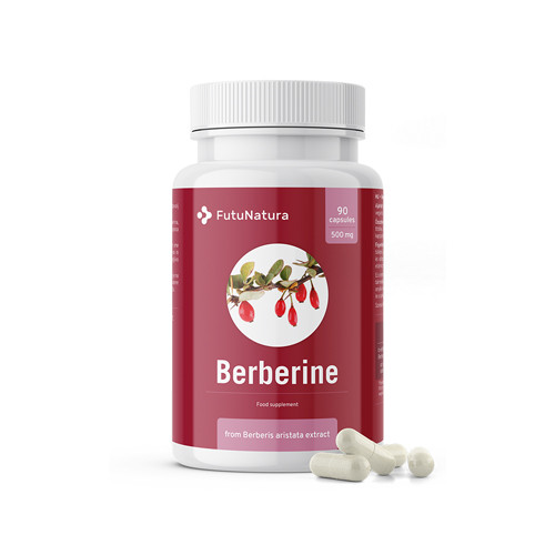 Berberin 500 mg  iz izvlečka Berberis aristata