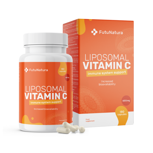 Liposomski vitamin C 1200 mg, 180 kapsul