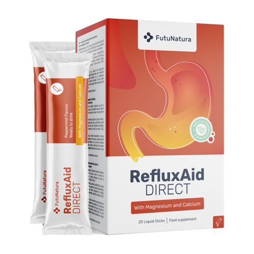 RefluxAid DIRECT – napitek za želodčno kislino, 20 vrečk