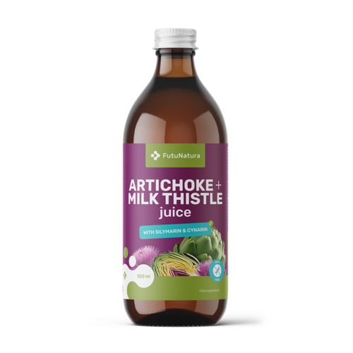 Sok z artičoko in pegastim badljem, 500 ml