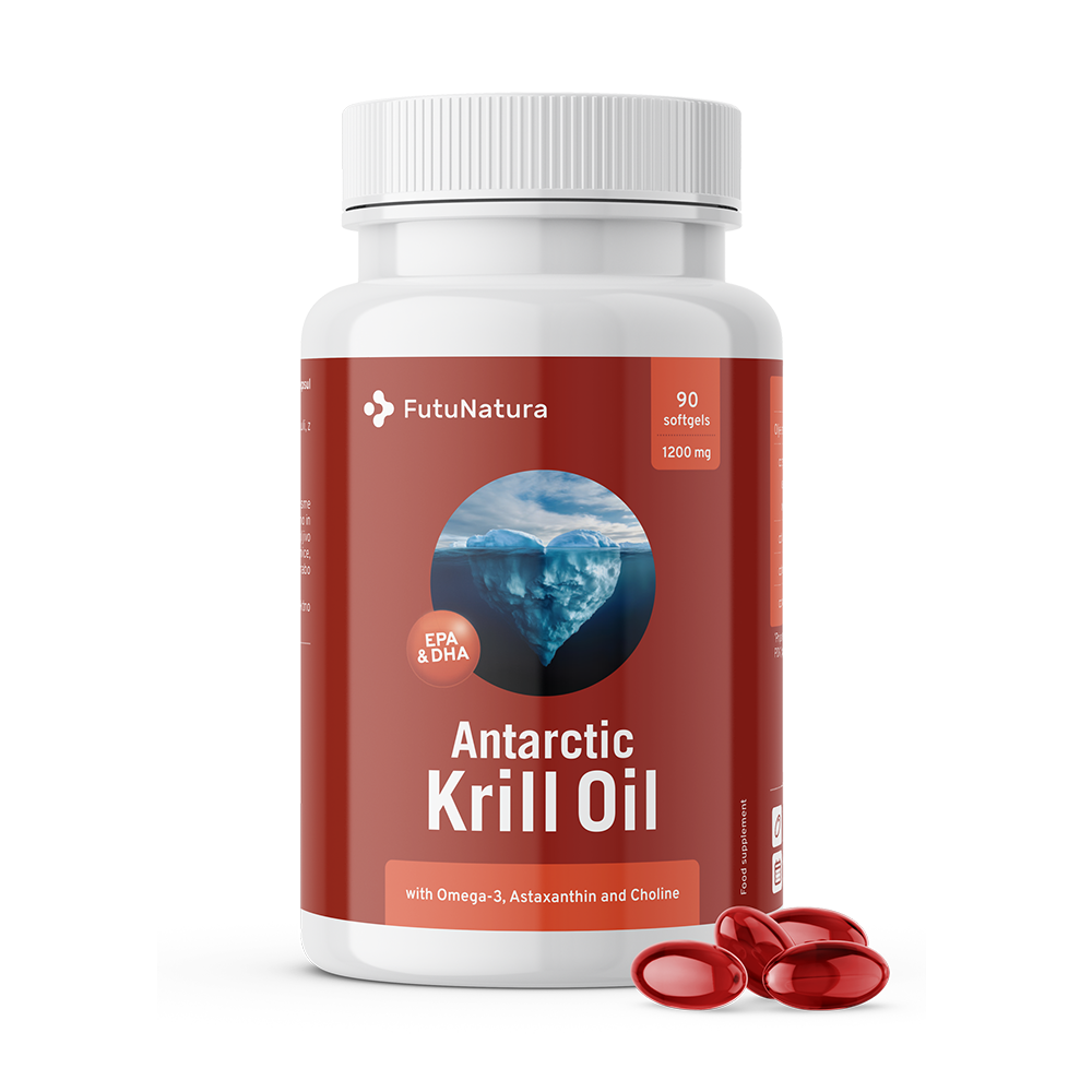 Krilovo olje 1200 mg