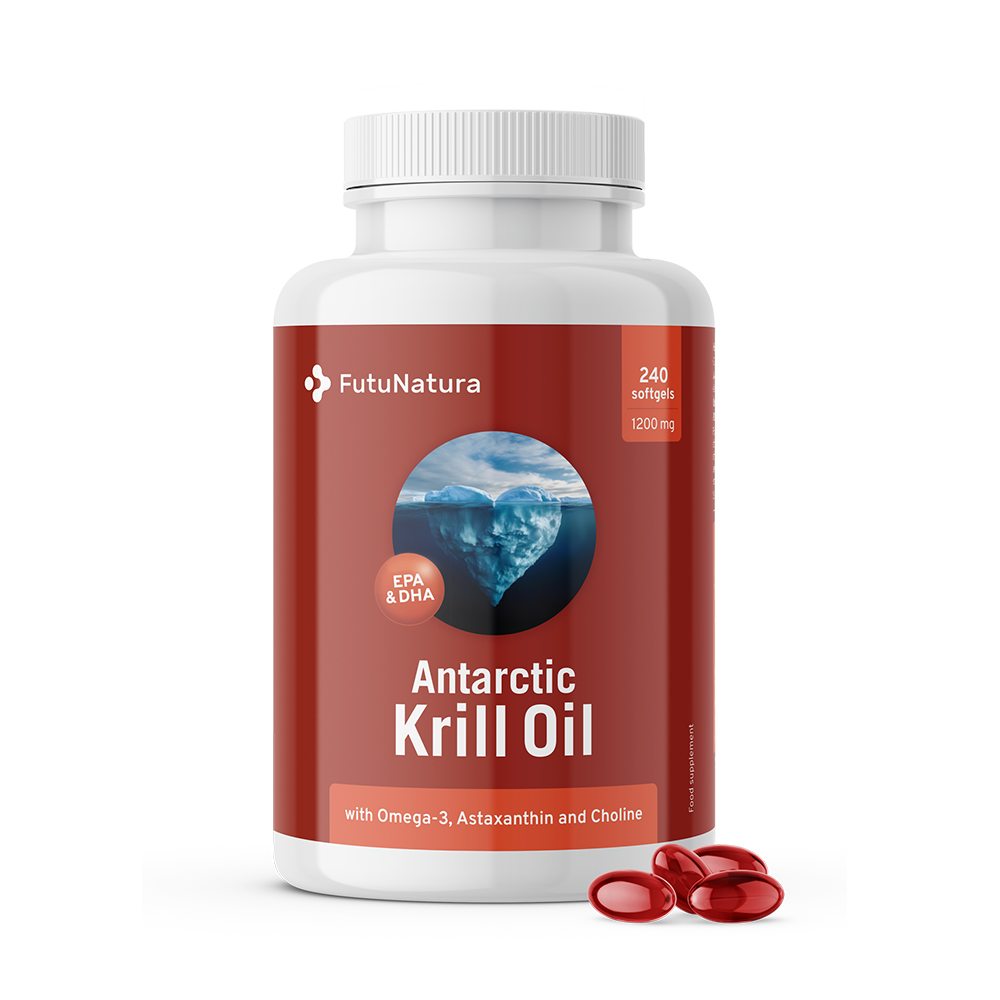 Krilovo olje 1200 mg