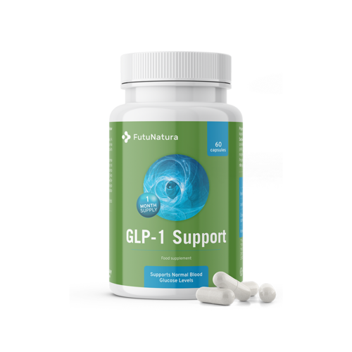 GLP-1 Support – kompleks rastlinskih izvlečkov s kromom, 60 kapsul