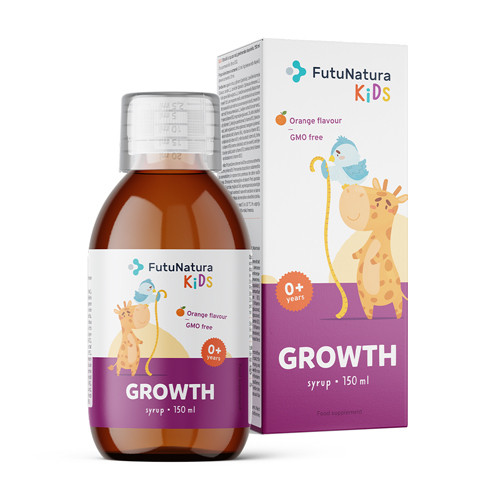 GROWTH - Sirup za otroke za rast