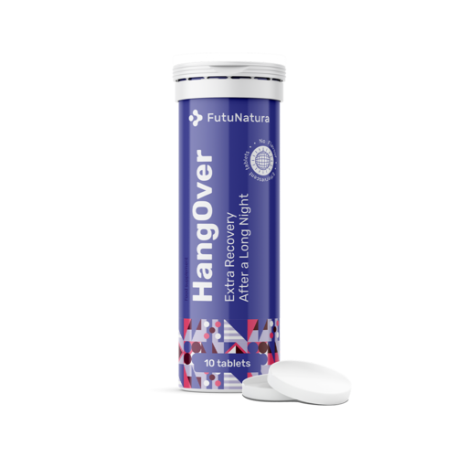 HangOver – šumeče tablete, 10 šumečih tablet