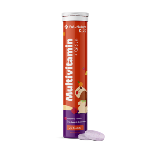 Multivitamini za otroke – šumeče tablete, 20 šumečih tablet