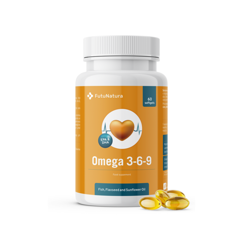 Omega 3 6 9, 60 mehkih kapsul