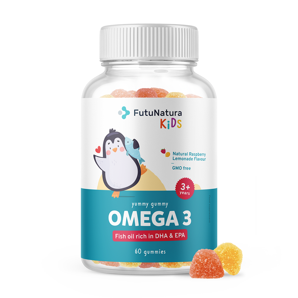 Omega-3 gumi bonboni za otroke