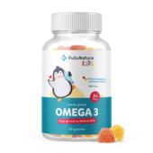 OMEGA-3 – Gumiji za otroke, 60 gumi bonbonov