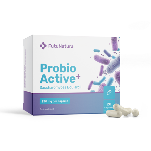 Probio Active PLUS – Saccharomyces boulardii 250 mg, 20 kapsul