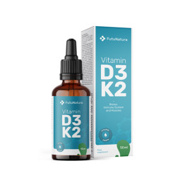 Vitamin D3 + K2 – v kapljicah, 50 ml