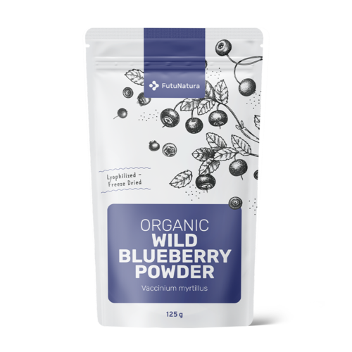 BIO Divje borovnice v prahu, 125 g
