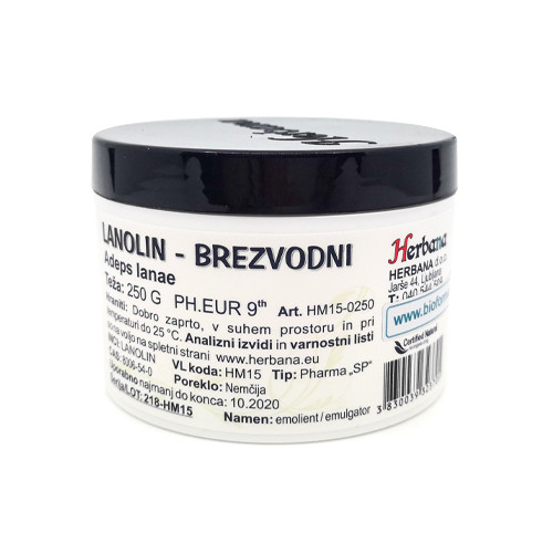 Lanolin – brezvodni, 250 g