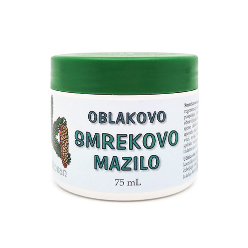 Oblakovo smrekovo mazilo, 75 ml