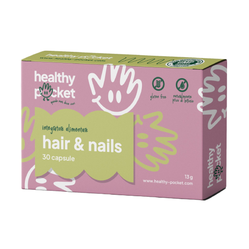 Hair & Nails – kompleks za lase, nohte in kožo, 30 kapsul