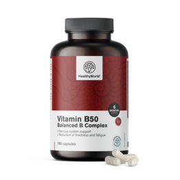Vitamin B50 kompleks, 180 kapsul