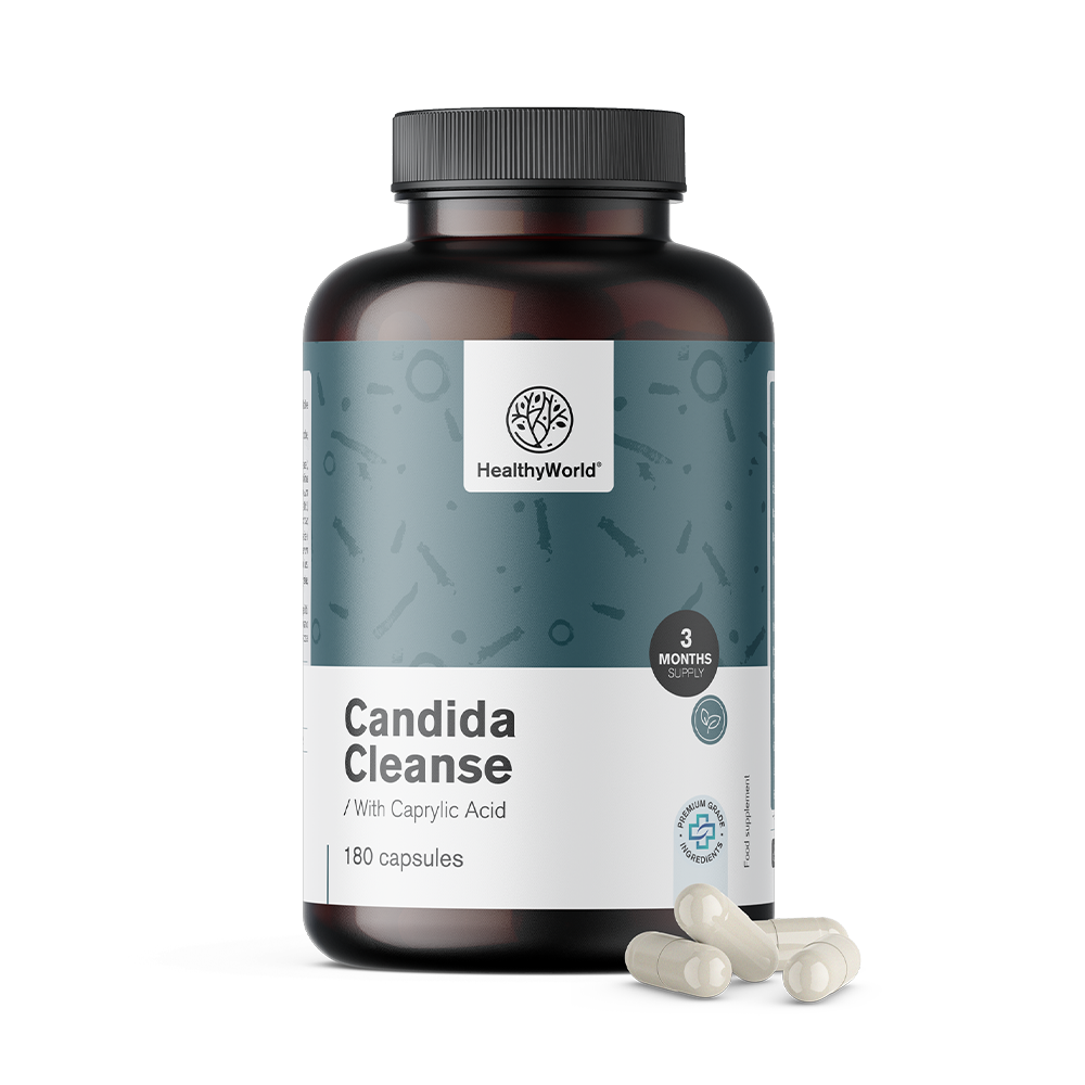 Candida Cleanse z Lactobacillus acidophylus in Lactobacillus rhamnosus