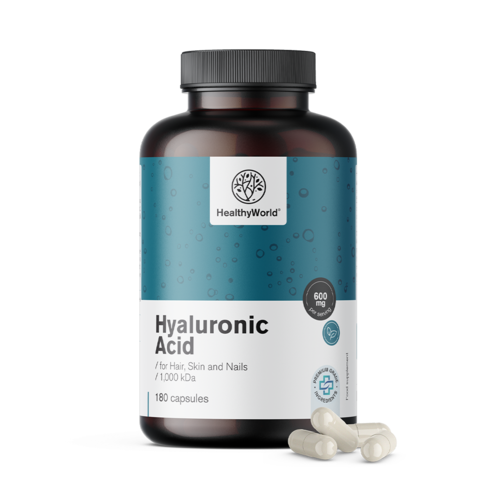 Hialuronska kislina 600 mg, 180 kapsul