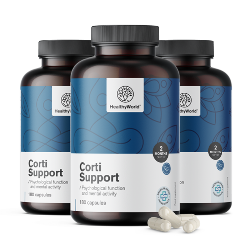 3x Corti Support, skupaj 540 kapsul