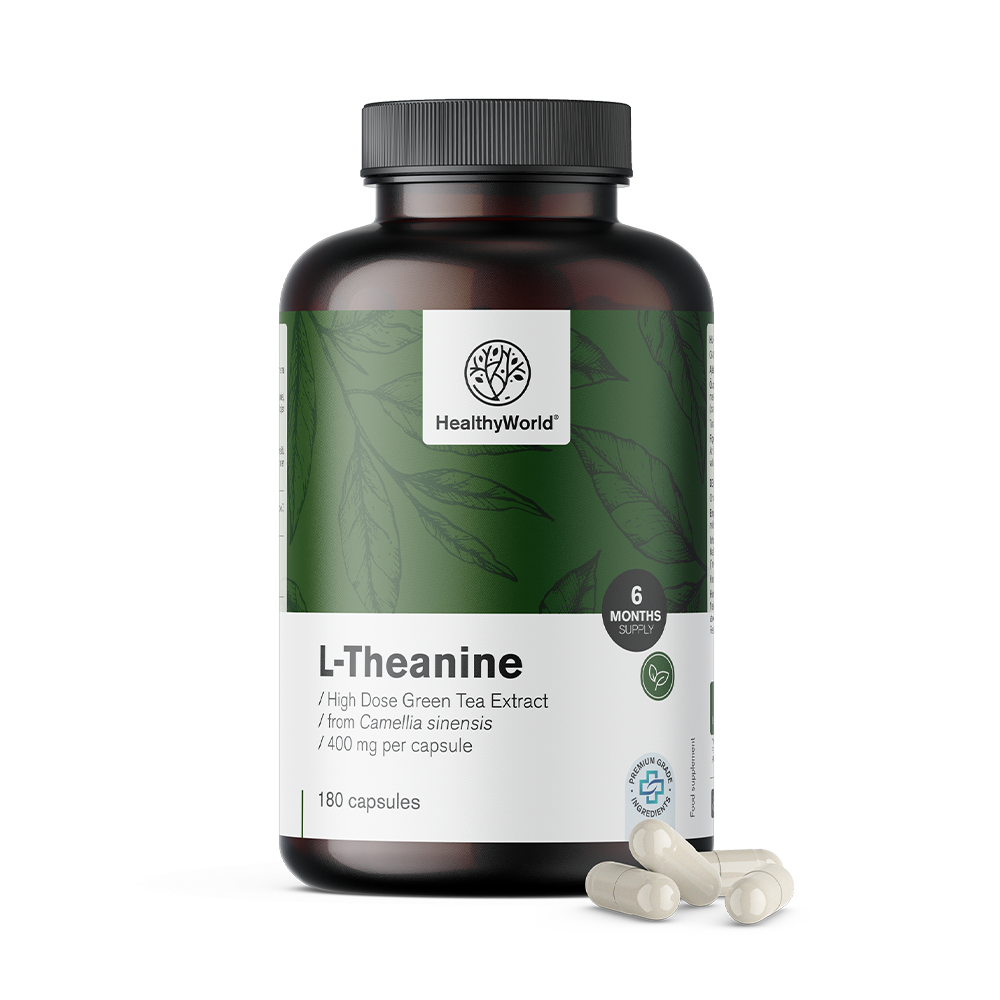 L-Teanin 400 mg v kapsulah