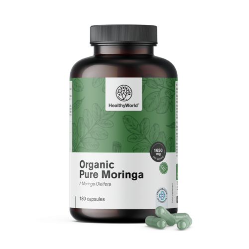 BIO Moringa v kapsulah 1650 mg