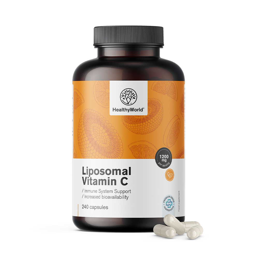Liposomski vitamin C 1200 mg z izvlečkom šipka