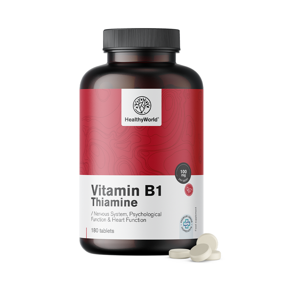 Vitamin B1 – tiamin 100 mg v tabletah