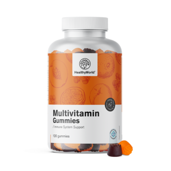 Multivitamini v obliki gumi bonbonov s 3 okusi