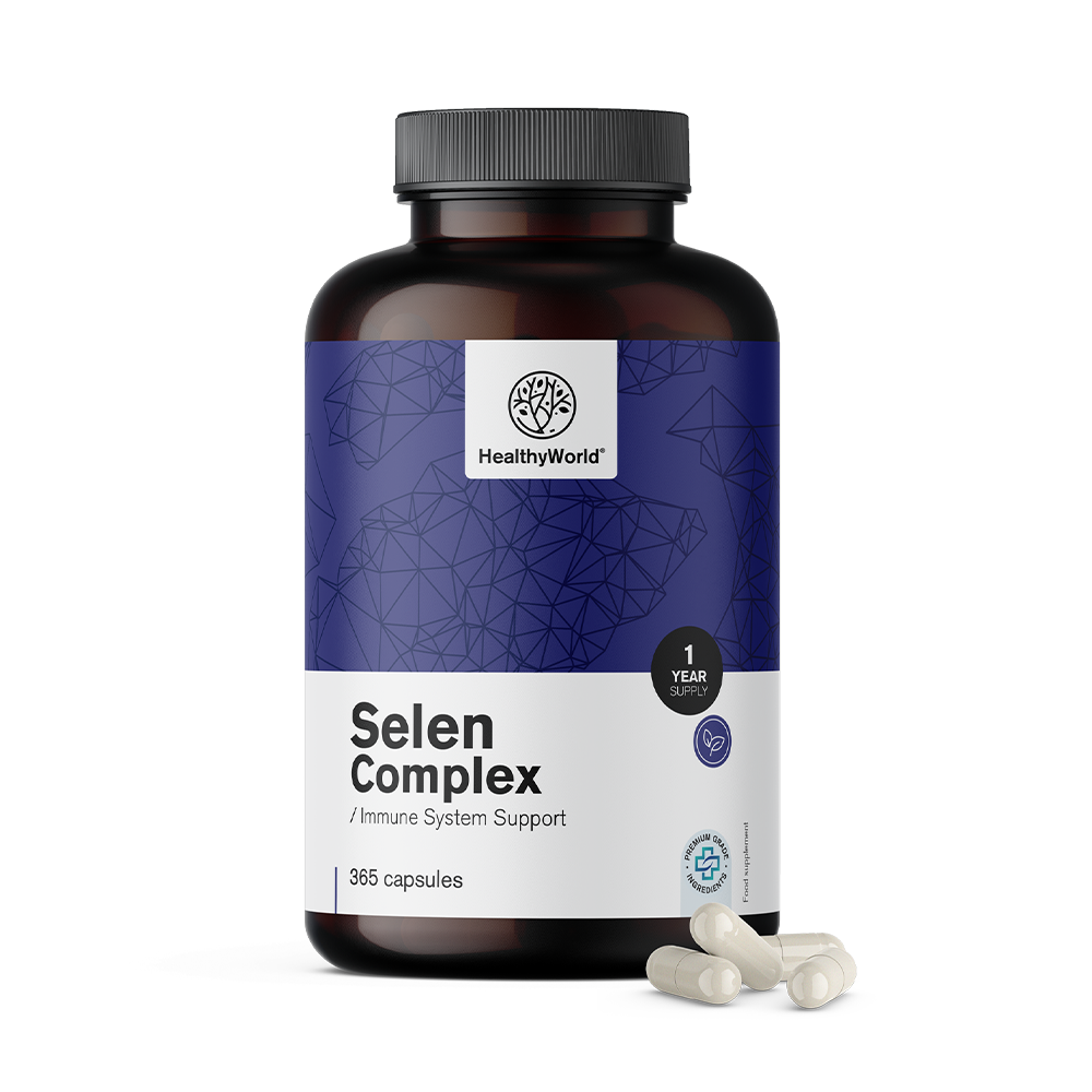 Selen kompleks 200 µg s 3 oblikami selena