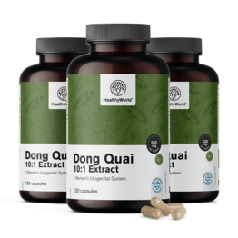 3x Kitajska angelika – Dong Quai 530 mg, skupaj 360 kapsul