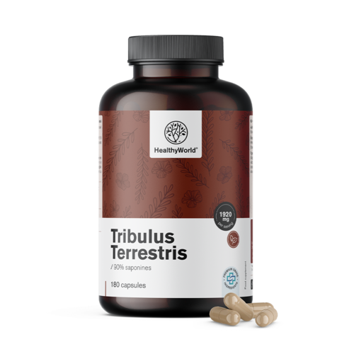 Navadna zobačica – Tribulus 1920 mg, 180 kapsul