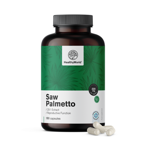 Saw Palmetto – Grmičasta palma 320 mg, 180 kapsul